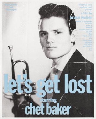 Let'sGetLost 大判 フレーム付 送料込み（沖縄県及び離島を除く） Let's Get Lost poster / Bruce Weber / P1 / chet baker 大判ポスター