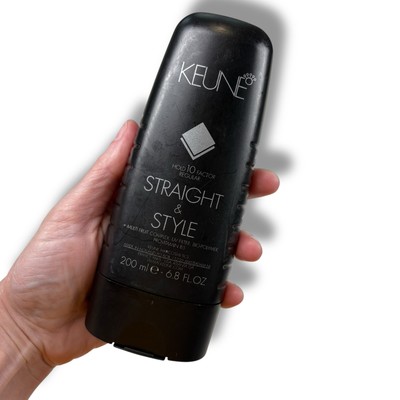 Keune Straight & Style Cream 200 ml / 6.8 fl oz Vintage New Old Stock