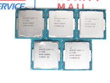 Lot of 5 Intel Core i7-7700 SR338 3.6 GHz Up to 4.2 GHz , 4 Cores, LGA 1151 CPU