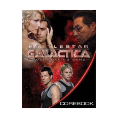 Margaret Weis Sci-Fi RPG Battlestar Galactica VG+/NM