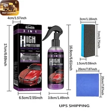 Advanced 3-in-1 Auto Coating - Cleans, Polishes and Protects Paint Surfaces