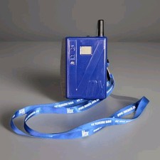 Vox Network Tour Guide Clear Tone Radio Receiver Blue