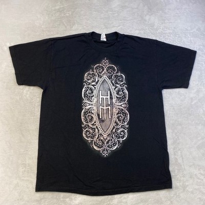 HIM Band T-Shirt Graphic Print Tee Black Alstyle Apparel Large