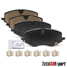 4x Ceramic Brake Pads with Hardware for Buick Encore 2020 Encore GX Chevy Front