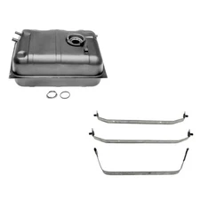 15 Gallon Fuel Gas Tank w/ Strap Set for 78- 86 Jeep CJ7 CJ5