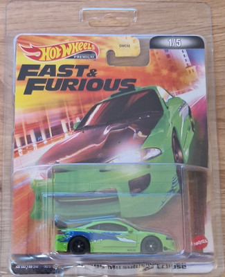 Hot Wheels Premium Fast & Furious '95 Mitsubishi Eclipse 1:64 DMC55
