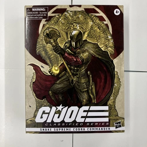 Hasbro G.I. Joe Classified Series Snake Supreme Cobra Commander New