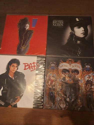 Michael Jackson Janet Jackson Record Lot