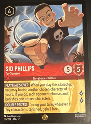 Sid Phillips - Toy Surgeon 126/204 Wilds Unknown Legendary Cold Foil