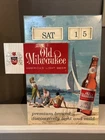 Rare 1963 Vintage OLD MILWAUKEE Beer Countertop Calendar Bar Sign TOC Display!