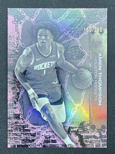 Amen Thompson 2025-26 Topps Chrome Cactus Jack Pink Refractor 160/250 #55