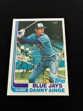 DANNY AINGE ROOKIE 1982 TOPPS TORONTO / BOSTON CELTICS NRMT BASEBALL CARD !!. rookie card picture