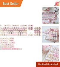 Cute Cat Keycap Set PBT/PC Compatible with 60-96 Mechanical Keyboard