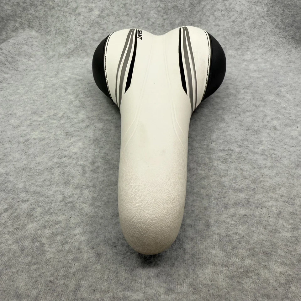 Giant Velo Saddle White Gray Black Striped - Image 2 of 4