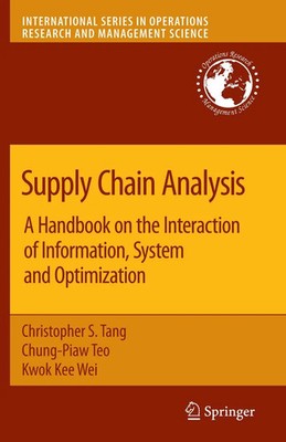 Christopher S. Tang (u. a.) | Supply Chain Analysis | Taschenbuch | Englisch