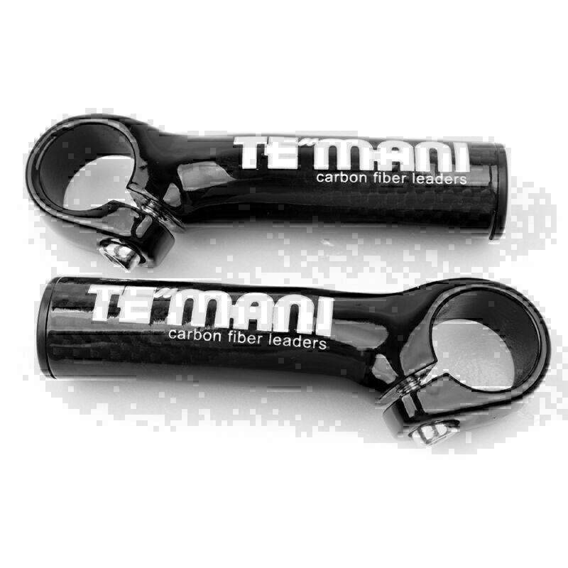 Bar End Grip Cycling MTB Mountain Bike Handlebar Carbon Fiber Black Bicycle po