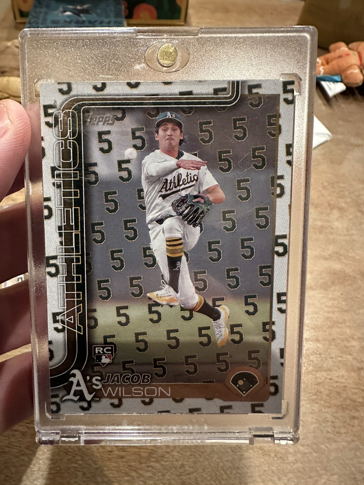 2025 Topps - Player Number Variation Jacob Wilson #5/5
