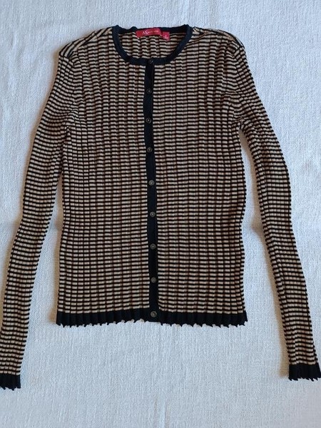 Women Anne Klein Sweater Black Viscose 36