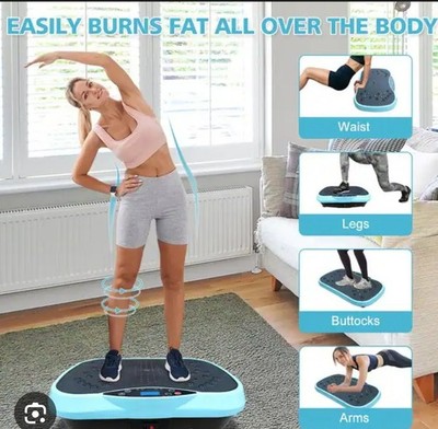 FITPULSE Vibe Plus Vibration Plate Exercise Machine Whole Body Fitness Recovery