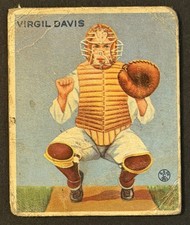 1933 Goudey Big League Chewing Gum #210 Virgil Davis Phillies
