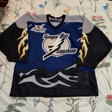 Maglia Tampa Bay Lightning Storm taglia Medium MiC vintage CCM toppa All Star
