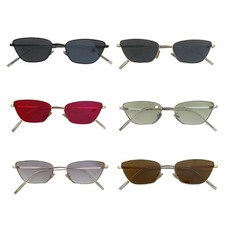 Fashionable Square Frame Sunglasses Antique Eyewear For Beach Party And Travel