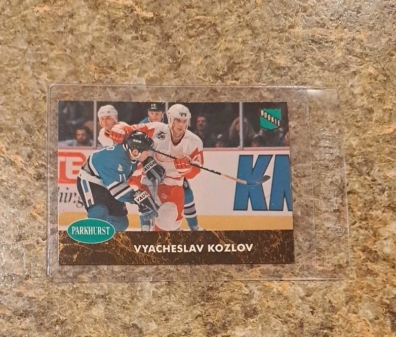 (5) Slava Kozlov 1991-92 Upper Deck Rookie card Parkhurst RC 1992-93 Score Fleer - Image 2 of 4
