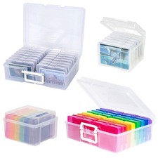 5x7 Picture Album Organizer Photo Storage Box Photograph Container Postcard Case