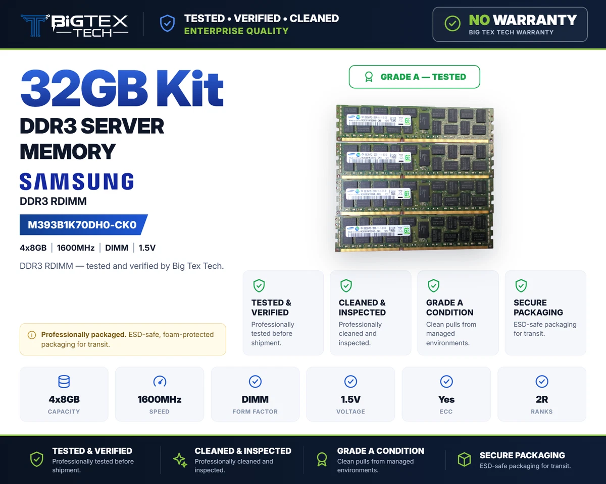 Samsung 8GB Computer DDR3 SDRAM for sale | eBay