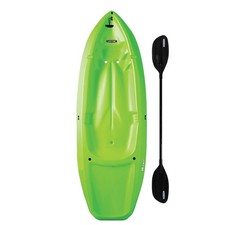 Lifetime Youth Wave Kayak with Paddle, Green, 6'