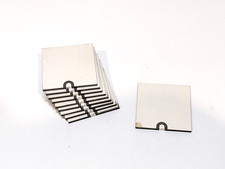 1.5x1.5" PZT-880 Navy III Piezoelectric Plate 1MHz Ultrasonic Transducer Crystal