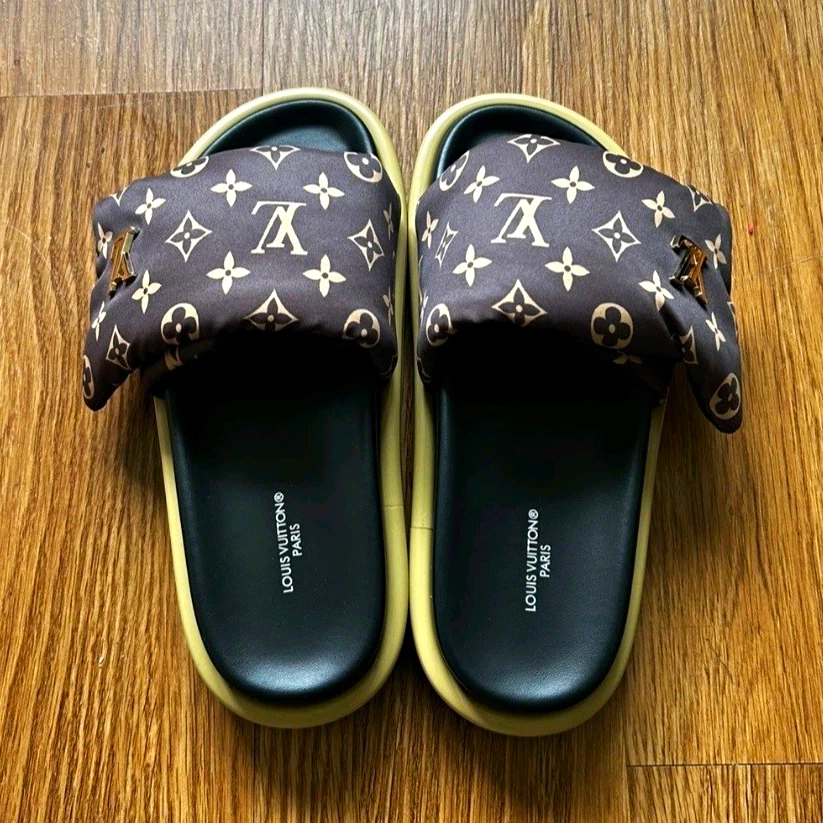 Louis Vuitton Slide Sandals for Women for sale | eBay