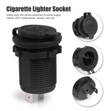 12V Waterproof Car Motorcycle Boat Cigarette Lighter Socket Power Plug Outlet