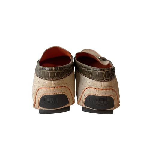 Donald J Pliner Men's Size 9 Dacio Cork Horsebit Loafer Beige Tan Slip On New - Picture 5 of 8