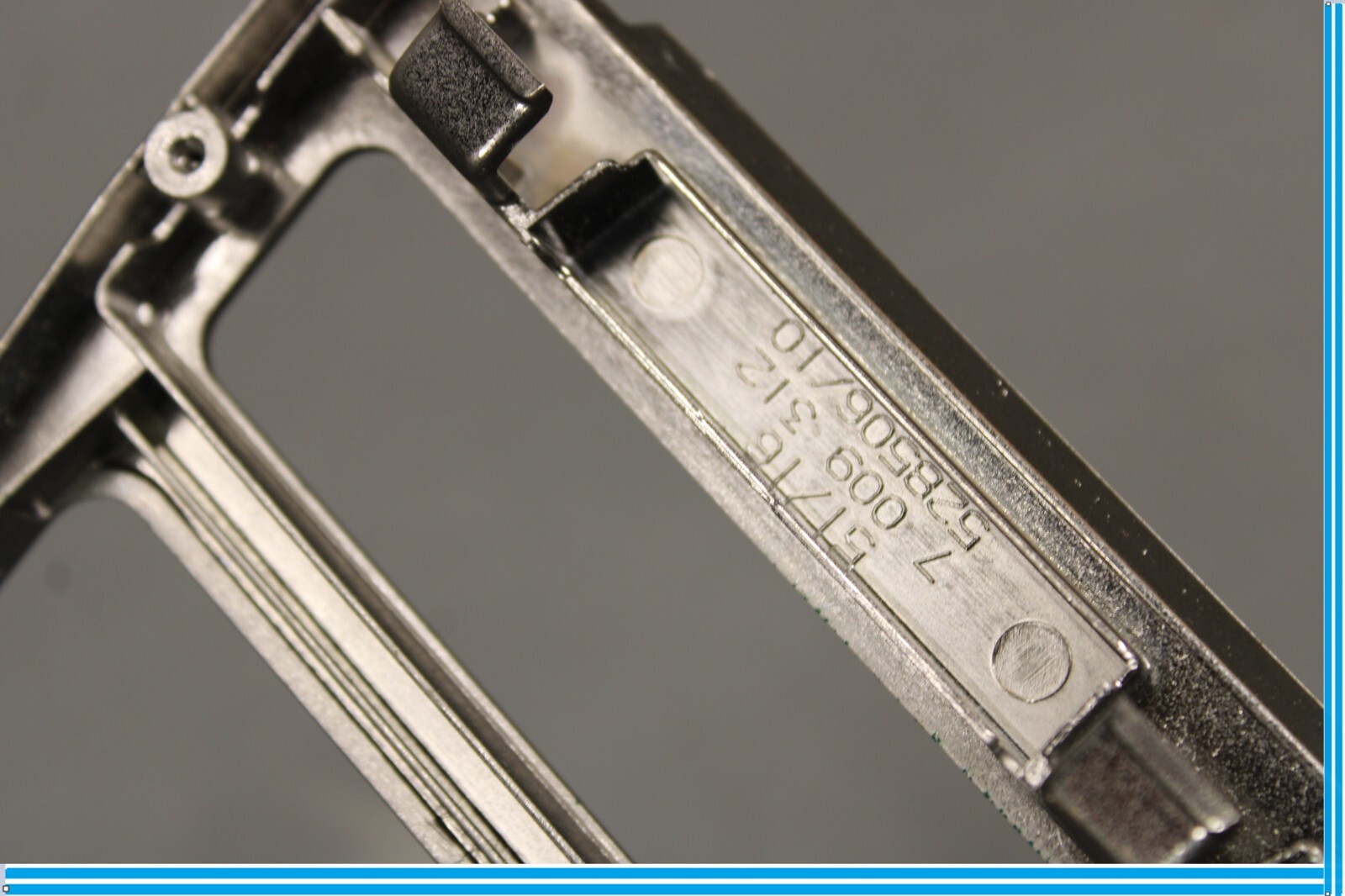 04-10 BMW 645Ci 650i Center Console Shifter Surround Dark Wood Grain Trim Oem