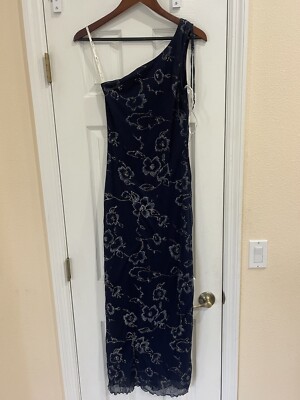 my michelle blue dress My Michelle sleeveless dress SIZE 10 Finer Things Resale main image 1
