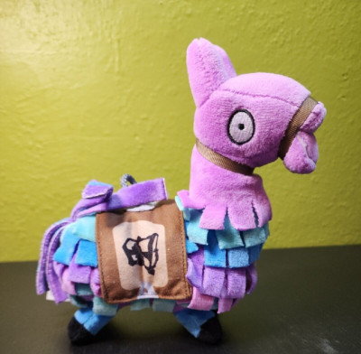 Fortnite 7'' Loot Lama Epic Games By Russ Plush Stuffed Animal Toy Purple