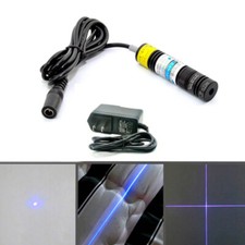 Adjustable 405nm 100mW 300mW Violet Blue Laser Dot/Line/Cross Module Light