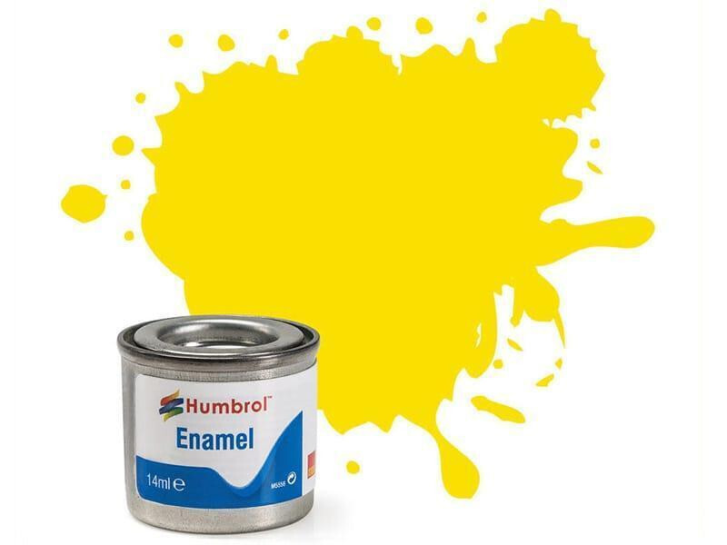 Humbrol 99 - Matt Lemon (jaune citron mat) - peinture enamel 14ml AA1095