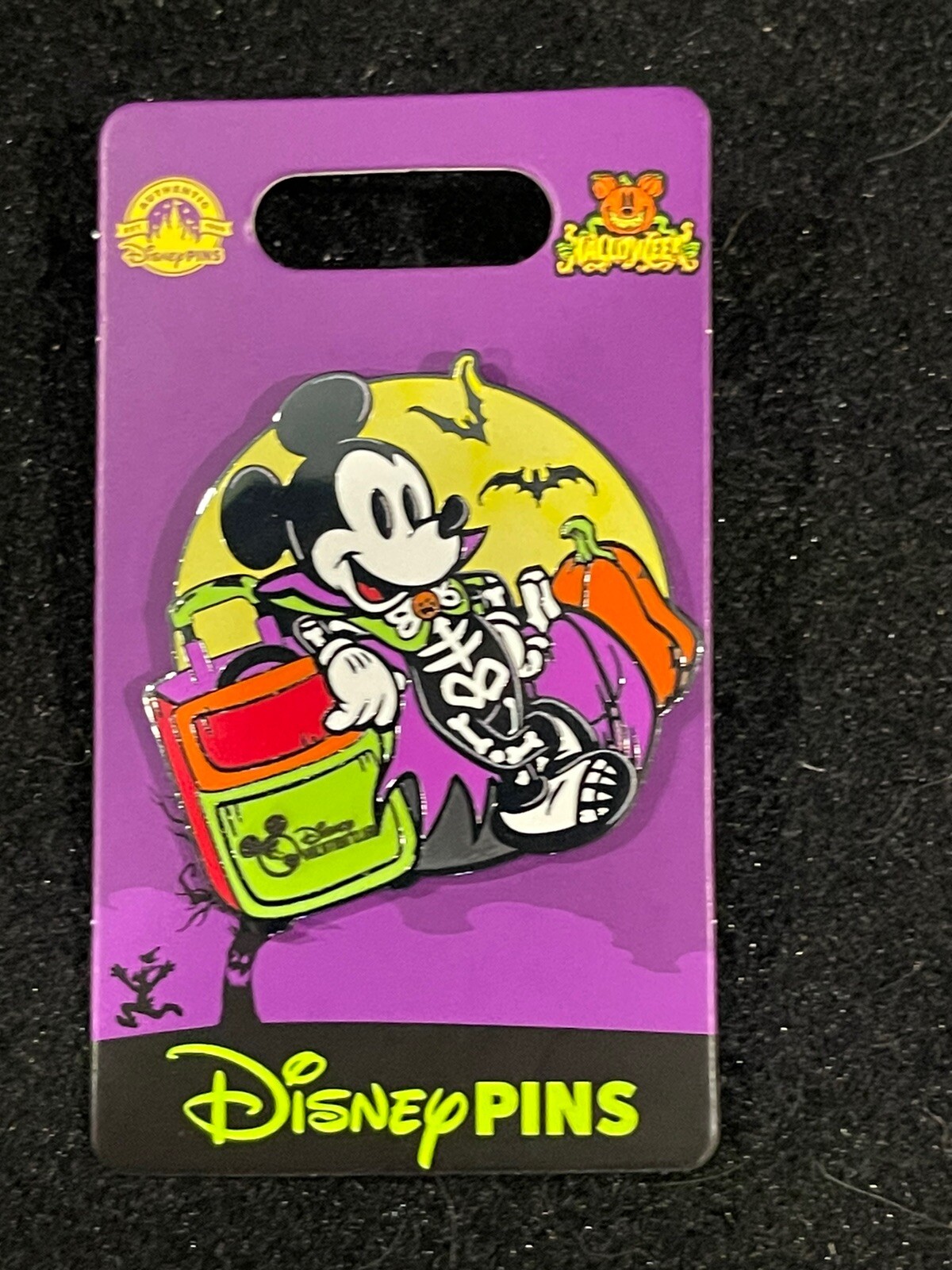 Disney Vacation Club DVC Halloween 2024 Skeleton Mickey Mouse Pin New OE Pin