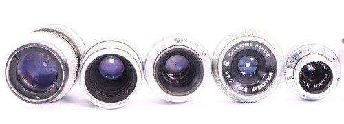 BOLEX H16 H-16 1945 YEAR EXTERNAL FRAME COUNTER 16MM MOVIE CAMERA C MOUNT 5 LENS - Picture 19 of 23