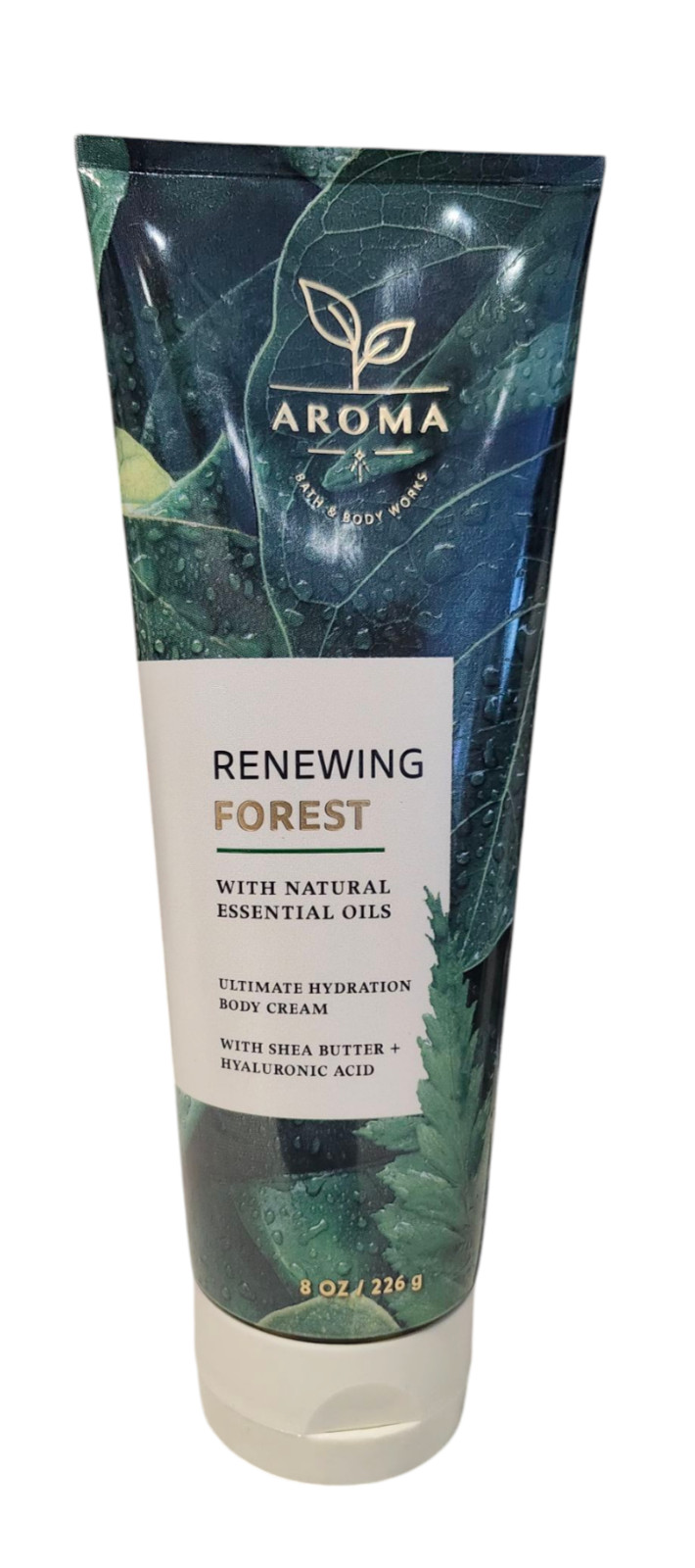 NEW Bath & Body Works Renewing FOREST Aromatherapy Body Cream 8 oz