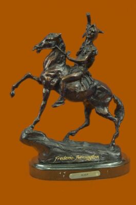 Scalp by F. Remington Solid Bronze Collectible Statue Perfect Art for Birth Day