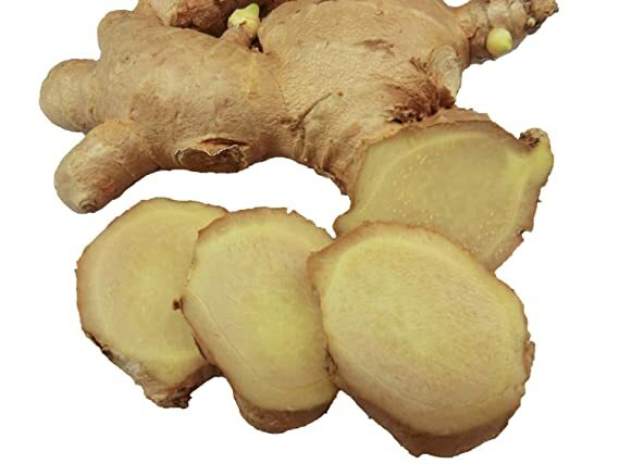 Dried Ginger Root: Fresh, Whole, Raw, Organic free from chemical