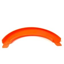 Hot Wheels Compatible 180 Degree High Bank Turns Pack of 2 orange