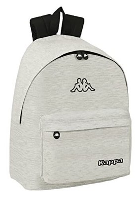School Bag Kappa Grey Knit Grey (33 X 42 X 15 Cm) NEW