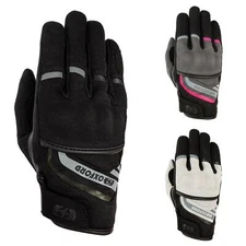 Oxford Dakar 1.0 Ladies Short Vented Black Summer Motorbike Motorcycle Gloves