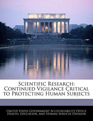 United States Govern - Scientific Research  Continued Vigilance Critic - X555z