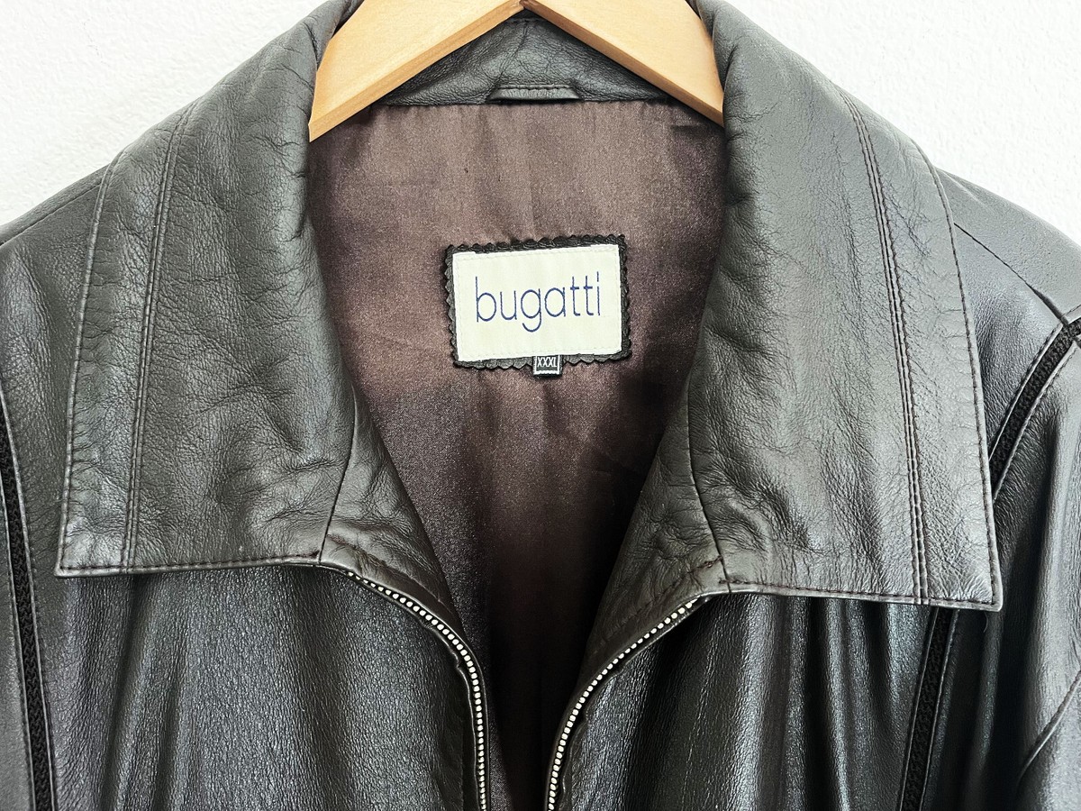 Bugatti ブラックレザー ジャケット Lサイズ s-l1200.jpg