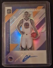 2019-20 Optic ALEN SMAILAGIC Signature Series Auto Prizm Golden State Warriors